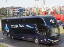 Viaje en bus con la empresa Mega Bus