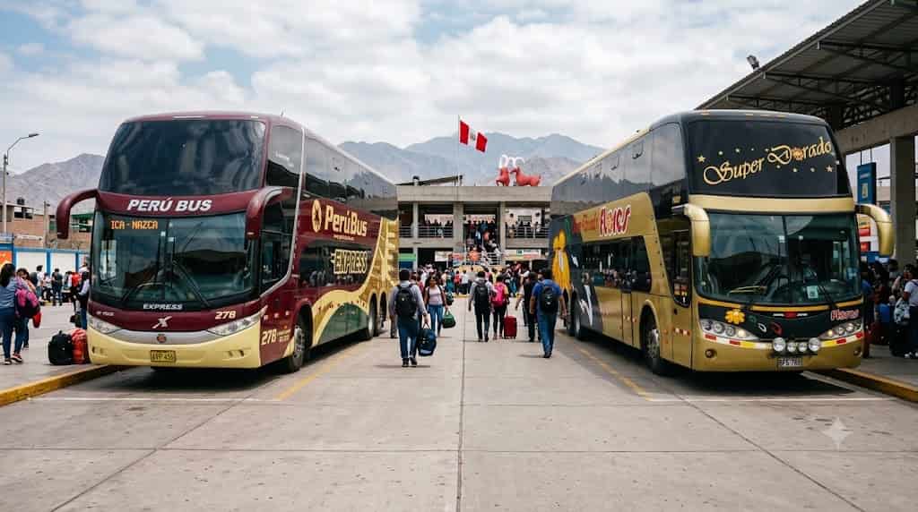 Perú Bus vs Flores Hnos: ¿Cuál Empresa de Buses Elegir en Perú?
